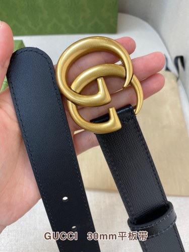 Gucci Classic Leather Belt 30MM