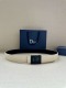 Dior New Classic Double Sided Leather Belt 35MM