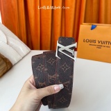 Louis Vuitton Men's Classic Printed Belt 40MM