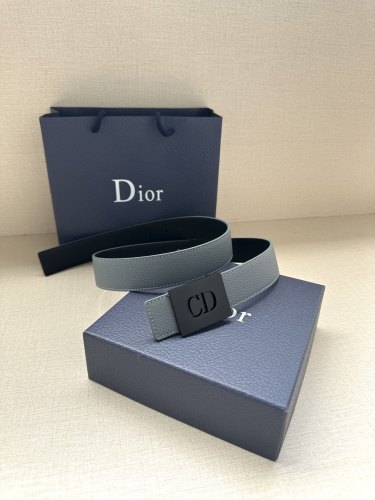 Dior New Classic Double Sided Leather Belt 35MM