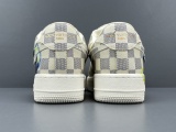 Louis Vuitton x NiKe Air Force 1 Low Low Casual Board Shoes Men Sneakers