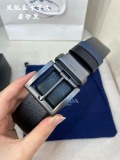 Prada Classic Men's Casual Double Sided Belt 34MM