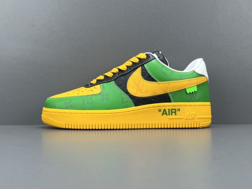 Louis Vuitton x NiKe Air Force 1 Low Low Casual Board Shoes Men Sneakers
