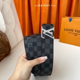 Louis Vuitton New Classic Men's Business Belt 40MM