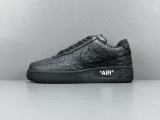 Louis Vuitton x NiKe Air Force 1 Low Low Casual Board Shoes Men Sneakers