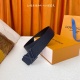 Louis Vuitton Classic Lychee Pattern Embossed Belt 40MM
