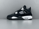 Jordan Air Jordan 4 Retro White Thunder Retro Mid Basketball Sneakers Fashion Unisex Casual Shoes