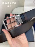 Prada Classic Men's Casual Double Sided Belt 34MM