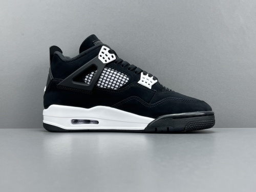 Jordan Air Jordan 4 Retro White Thunder Retro Mid Basketball Sneakers Fashion Unisex Casual Shoes
