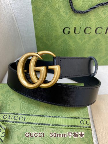 Gucci Classic Leather Belt 30MM