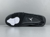 Jordan Air Jordan 4 Retro White Thunder Retro Mid Basketball Sneakers Fashion Unisex Casual Shoes