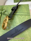 Gucci Classic Leather Belt 30MM