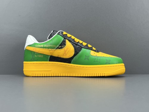 Louis Vuitton x NiKe Air Force 1 Low Low Casual Board Shoes Men Sneakers