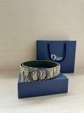 Dior Classic Dark Grey Oblique Printed Double Sided Belt 35MM