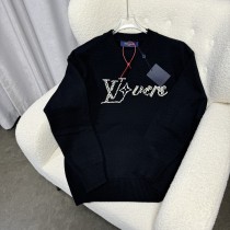 Louis Vuitton New Pearl Logo Letter Knitted Sweater