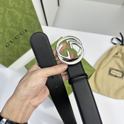 Gucci Classic Interlocking Double G Leather Belt 40MM
