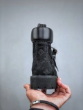 Louis Vuitton x Timberland 6 Pharrell Williams Ankle Boots Black Monogram