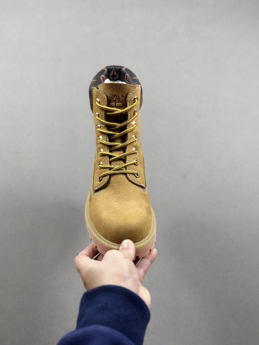 Louis Vuitton x Timberland 6 Pharrell Williams Ankle Boots Wheat