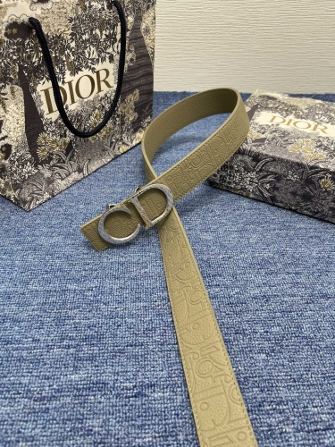 Dior Classic CD Printed Casual Leather Belt 35MM