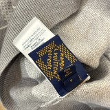 Louis Vuitton Classic Versatile Diamond Pattern Cashmere Sweater Knitted Sweater
