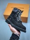 Louis Vuitton x Timberland 6 Pharrell Williams Ankle Boots Black