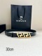 Versace New Classic Personalized Letter Belt 30MM