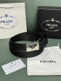 Prada Classic Luxury Double Sided Belt 34MM