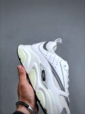 Dior B22 White Silver Unisex Sneakers Classic Casual Shoes