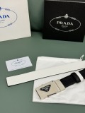 Prada Classic Luxury Double Sided Belt 34MM