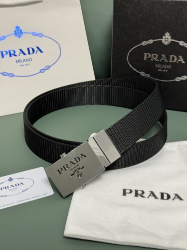 Prada Classic Luxury Double Sided Belt 34MM