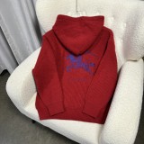 Burberry New Embroidered Equestrian Knight Logo Hooded Knitted Sweater