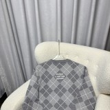 Louis Vuitton Classic Versatile Diamond Pattern Cashmere Sweater Knitted Sweater