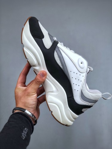 Dior B22 White Black Unisex Sneakers Classic Casual Shoes