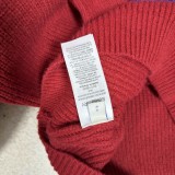Burberry New Embroidered Equestrian Knight Logo Hooded Knitted Sweater
