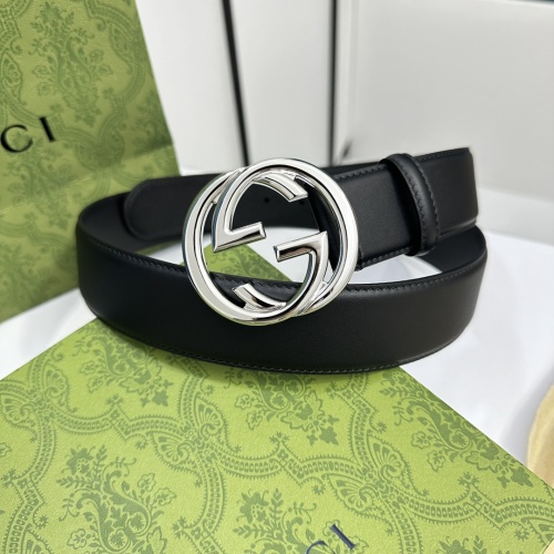 Gucci Classic Interlocking Double G Leather Belt 40MM