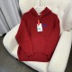 Burberry New Embroidered Equestrian Knight Logo Hooded Knitted Sweater