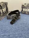 Dior Classic CD Printed Casual Leather Belt 35MM