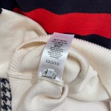 Gucci New Retro Interlocking Double G Flame Letter Towel Embroidered Logo Round Neck Sweater