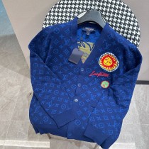 Louis Vuitton x YK MONOGRAM Face Jacquard Knitted Cardigan