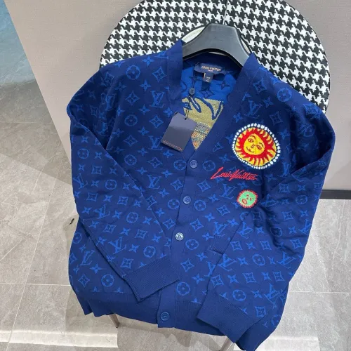 Louis Vuitton x YK MONOGRAM Face Jacquard Knitted Cardigan