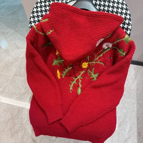 Loewe Fashion Flower Embroidery Hoodie Sweater
