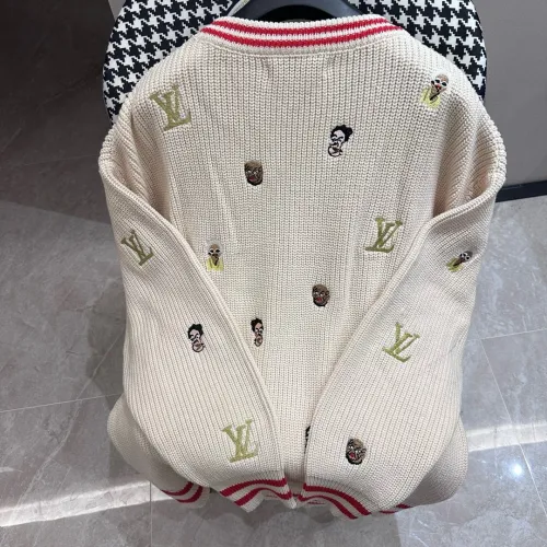 Louis Vuitton Fashion Embroidered Portrait Hoodie Sweater