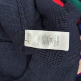 Gucci New Retro Academy Style Twisted Flower Knitted Sweater Cardigan