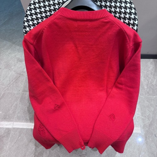 Givenchy Fashion Bead Flash Round Neck Knitted Hoodie