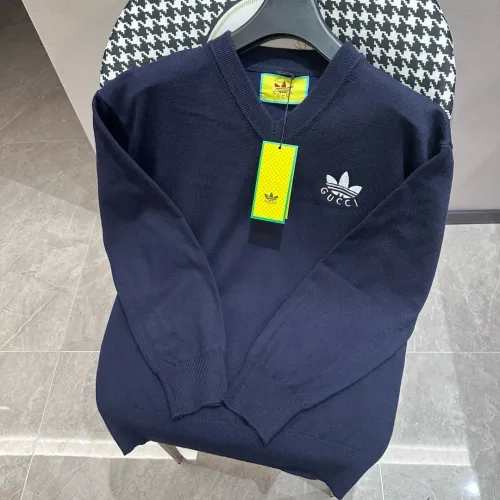 Gucci classic versatile ribbed V-neck knit sweater