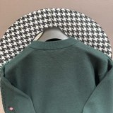 Louis Vuitton Unisex Fashion Contrast Flying Dragon Round Neck Sweater