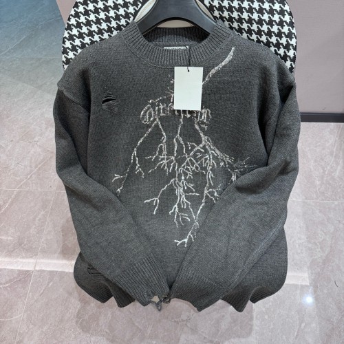 Givenchy Fashion Bead Flash Round Neck Knitted Hoodie
