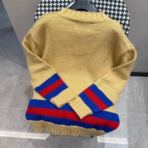 Gucci Unisex Classic V-neck Retro British Knitted Sweater