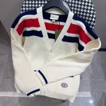Gucci Classic Striped V-neck Knitted Cardigan