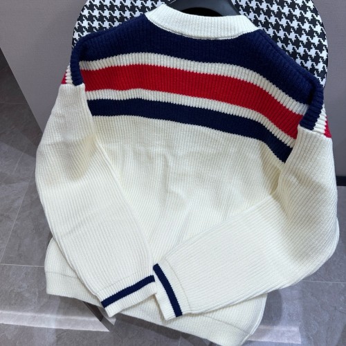 Gucci Classic Striped V-neck Knitted Cardigan
